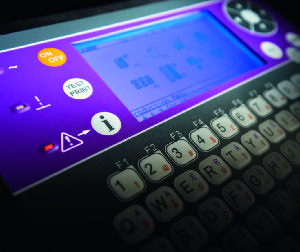 An image showing the interface of the Markem 9029