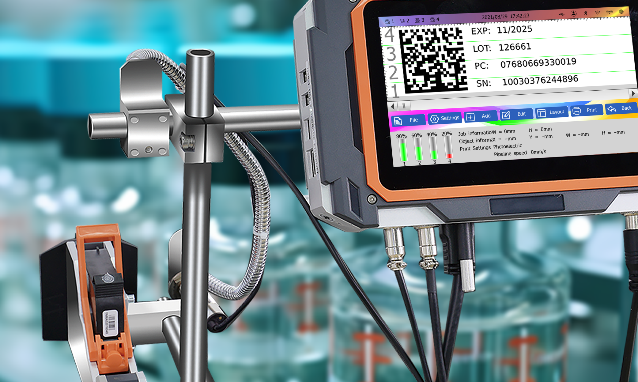 An image showing the interface of Bentsai E62P