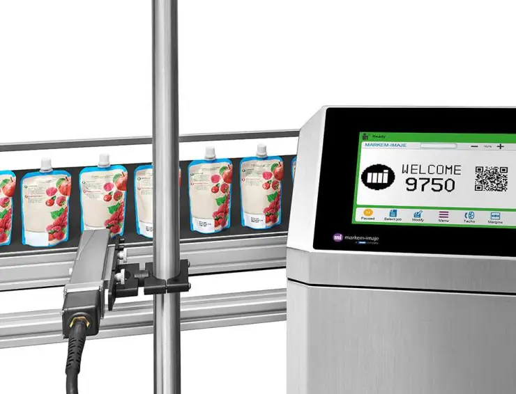An image of a continuous inkjet printer