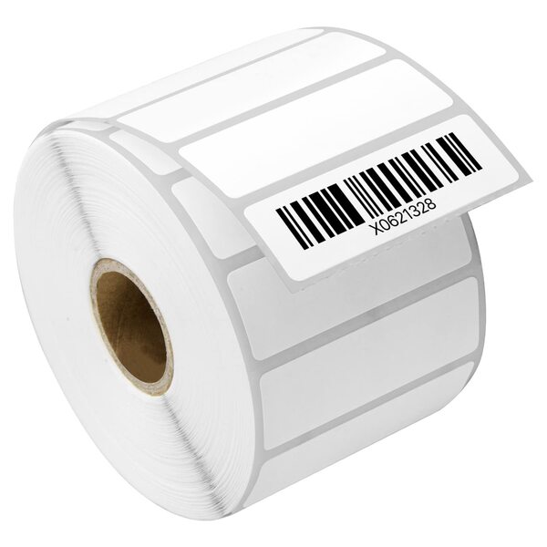 A roll of direct thermal labels