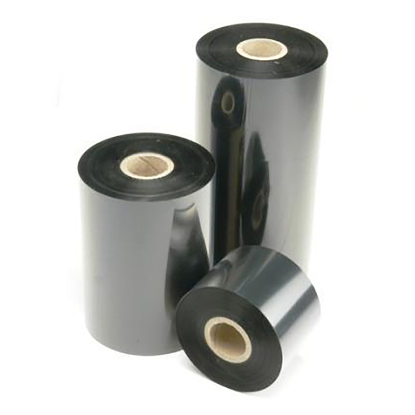 Three rolls of Wax ribbons, each with different height standing upright