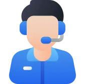 Image of a technical support employee